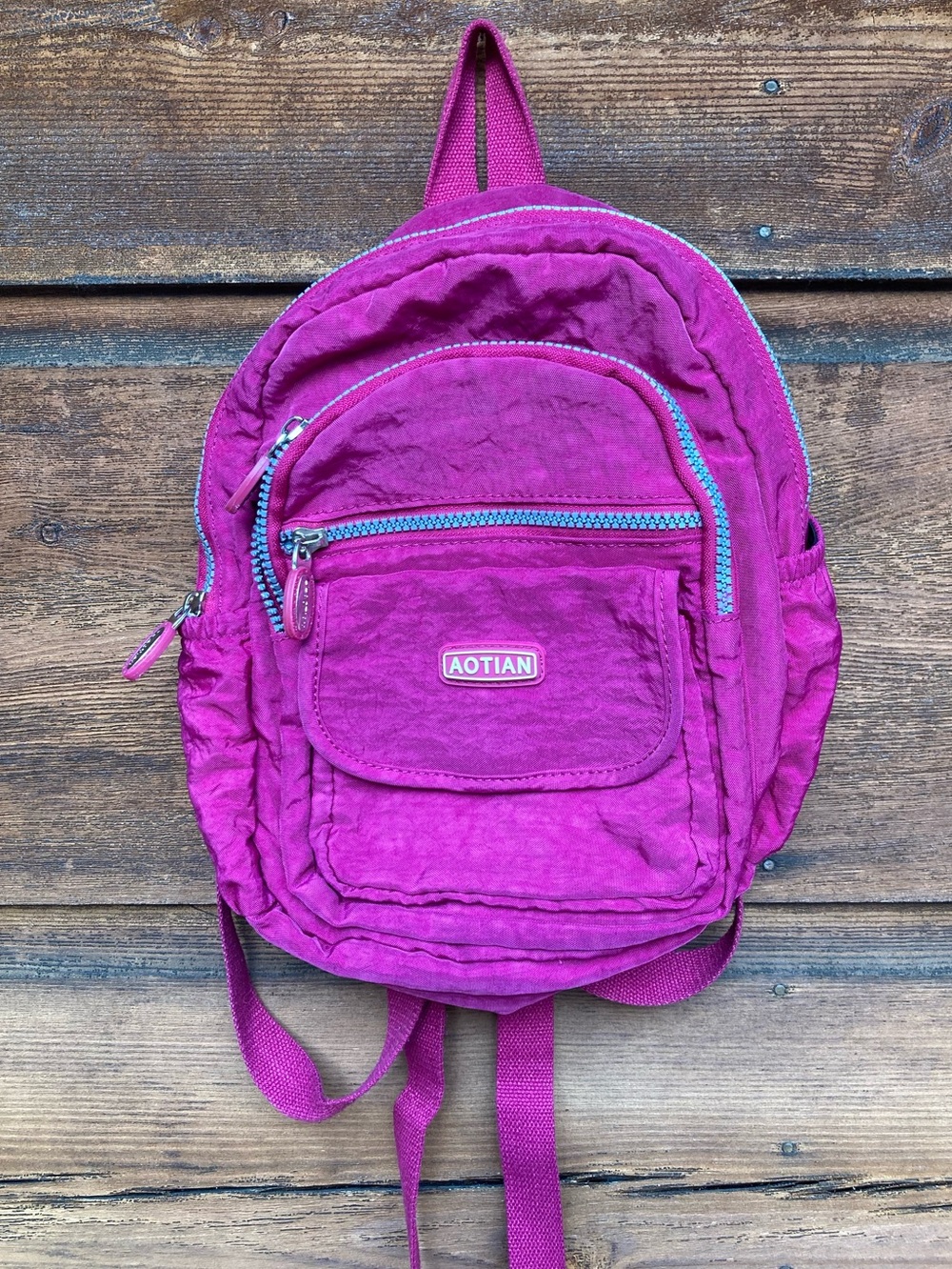 Small Backpack Hidden Pockets